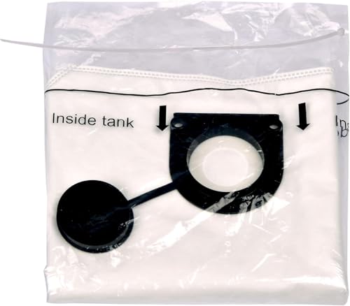 6 Pack 30L Filterbeutel ASA 30 kompatibel mit Metabo Nass-Trockensauger ASA 30 L/M/H PC