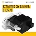 PartsBroz W11462456 Pump-Drain - Compatible With Whirlpool KitchenAid Maytag Jenn-Air Dishwasher - Replaces AP6989986 PS16218089 W11193157 - Ultra Durable Replacement