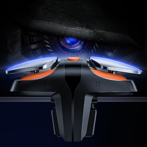 Ozkak Mobile Controller Handy Trigger Joystick Gaming Gadgets L1R1 Auslöser Kompatibel mit PUBG COD iPhone Smartphone Android iOS