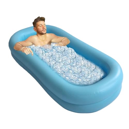 Bañera Hinchable Bañera de hielo inflable, portátil, plegable, for fitness, recuperación, for atletas