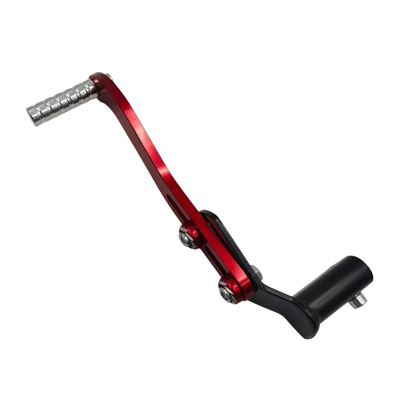 Xvedfh Red Gear Shifter Pedal Motorcycle Accessories Aluminum Alloy Gear Lever Adjustable Shift Length Kick Start Levers Starter Pedal