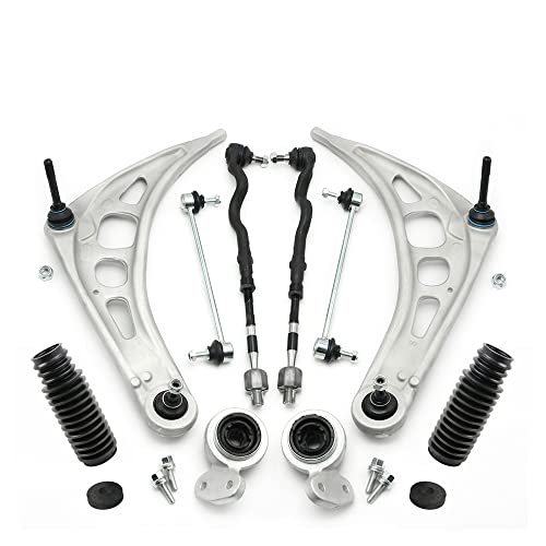 TALAMOY 10Pcs Control Arm Ball Joint Bushing Tie Rod Boot