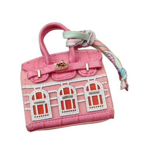 Image of Car Keychain Cover Organizer Beauty Makeup Creative Cute Change Purse Wallet Pink| Motors | Parts & Accessories |Key Chains|1 Mini Headphone