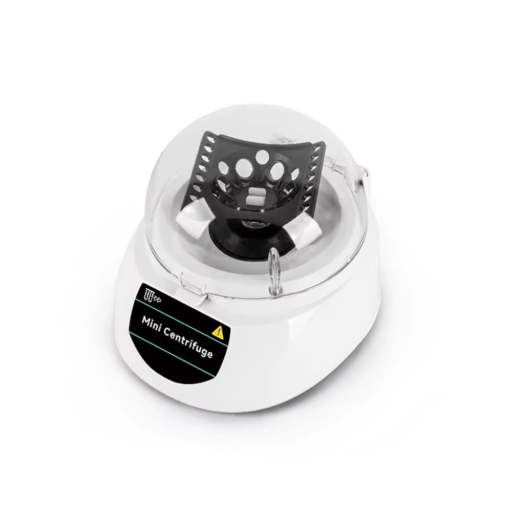 AC 220V Hand Mini Zentrifuge, Hochgeschwindigkeits Multifunktions Labor Zentrifuge mit 3 in 1 Rotor 4000U/min / 6000U/min / 7000U/min (6000RPM)