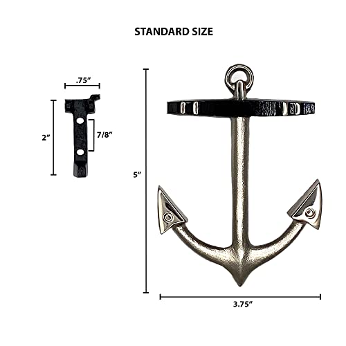 Anchor Door Knocker - Nickel Silver (Standard Size) #TOP2