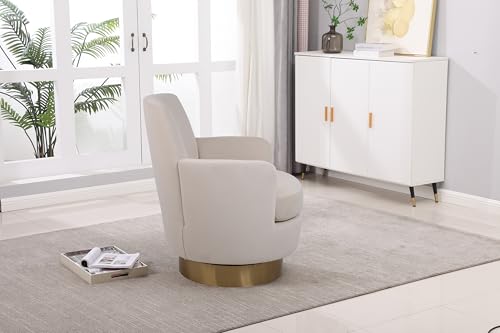 Sillón Barrel Plegable Beige miniatura 4