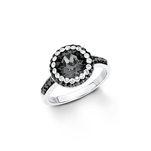 Preisvergleich Produktbild Noelani Damen-Ring Swarovski Elements Kristall rhodiniert - 9307982
