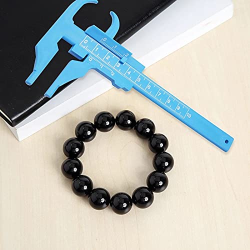 Calibrador Vernier Plástico 0-100mm para medir diámetros y profundidades miniatura 6