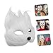 BESPORTBLE Fox Mask for Masquerade and Carnival Parties Creative Costume Prop for Cosplay Lightweight and Fashionable Half Face Design for Halloween and Festivals