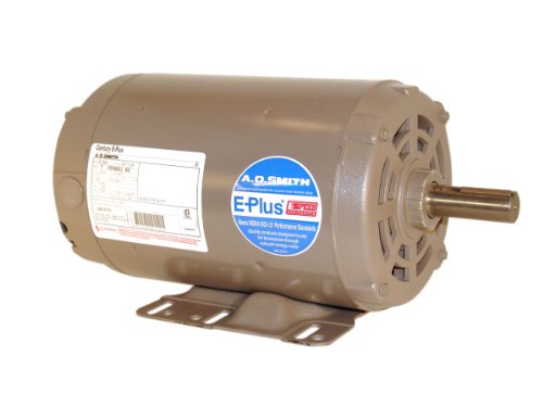 A.O. Smith H534L 56 1-1/2 HP, 200-230/460 Volts, 5.3-5.6/2.8 Amps, 1725 RPM, ODP Enclosure, 56H Frame, 1.2 Service Factor Frame General Purpose Motor