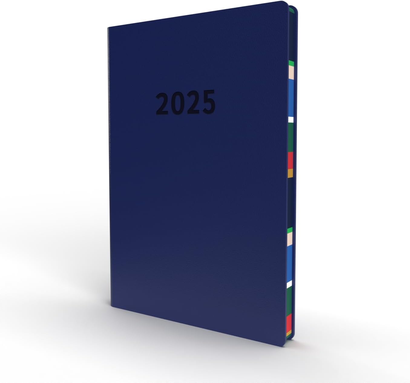 Collins Edge Mira 2025 Diary - A5 Week to View Diary and Bullet Journal - Navy Blue - (EDMR153.59-25) - Weekly Planner with Soft Touch Covers and Coloured Page Edges