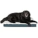 Furhaven Orthopedic Mattress Pet Bed, Large, Convertible Marine Blue, for Dogs and Cats