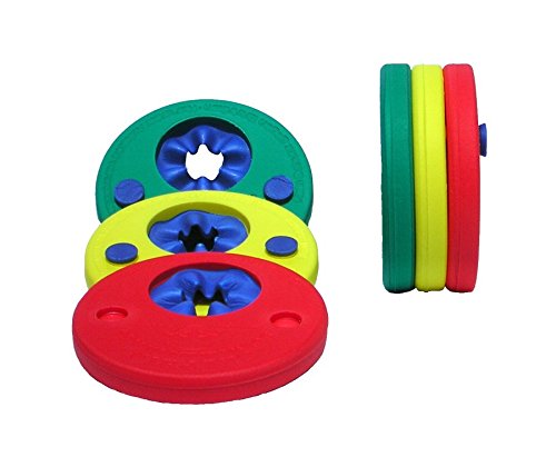 Leisis 0101032 Brazalete con 6 Discos acoplables, Multicolor, Única