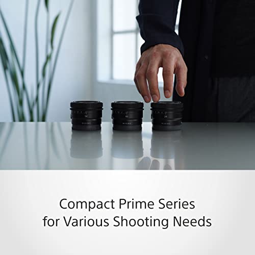Sony SEL24F28G – Objectif fixe 24 mm F2.8 G pour plein format (série G premium, monture E, compact & léger, idéal photo & vidéo, compatible Sony A7, ZV-E1, A6000 & ZV-E10)
