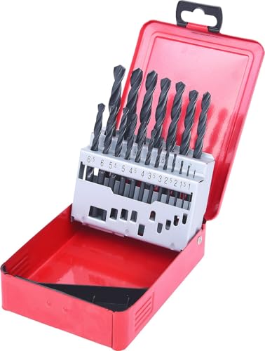 KS Tools 330.1610 Coffret de forets HSS laminés 19 pièces