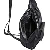 Bellino Leather Mini Backpack, Black
