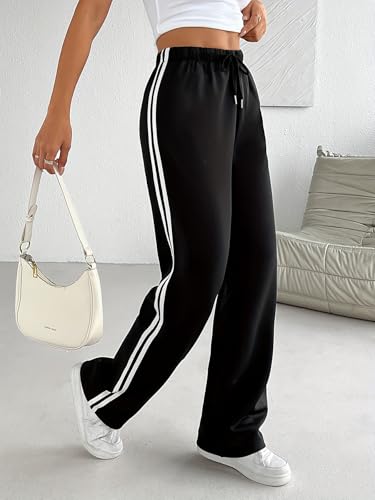 Image of dockstreet Women's /Unisex ONESOPEN Bottom Drawstring Pure Cotton Stretchable Baggy Jogger Pants