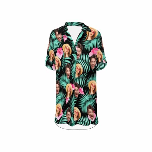 Custom Womens Beach Cover Ups for Swimwear Personalized Face Bathing Suit Coverup Bikini Swimsuit Cover-Up3