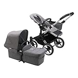 Bugaboo Donkey 3 – Passeggino singolo e passeggino gemellare in un unico – Passeggino pieghevole...