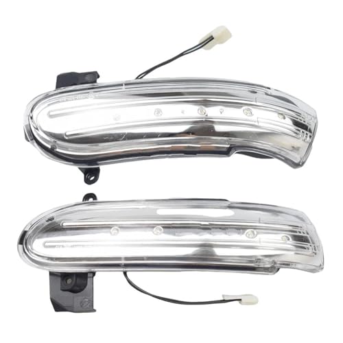 Clignotant de voiture pour Benz SLK R171 étanche feu LED rétroviseur blanc