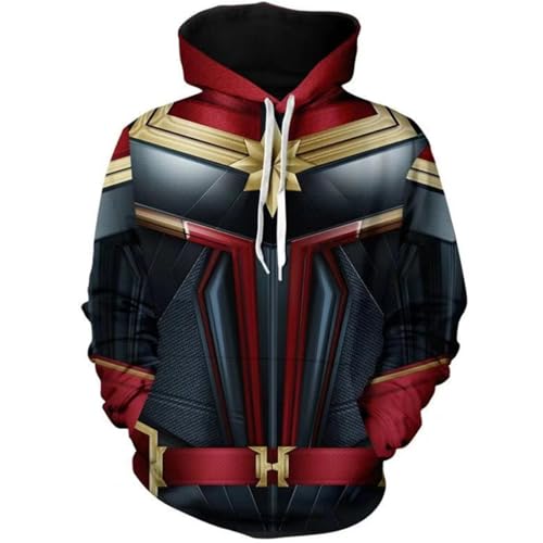 Image of 3D Captain Fashion Cosplay Hoodie Jacket