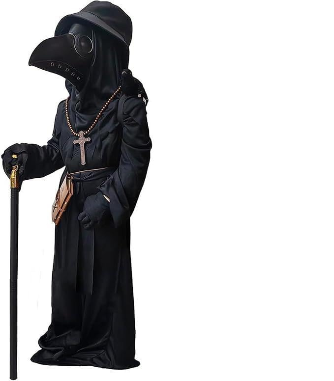 Costume da pestdottore per bambini divertenti costumi di Halloween spaventosi per ragazzi