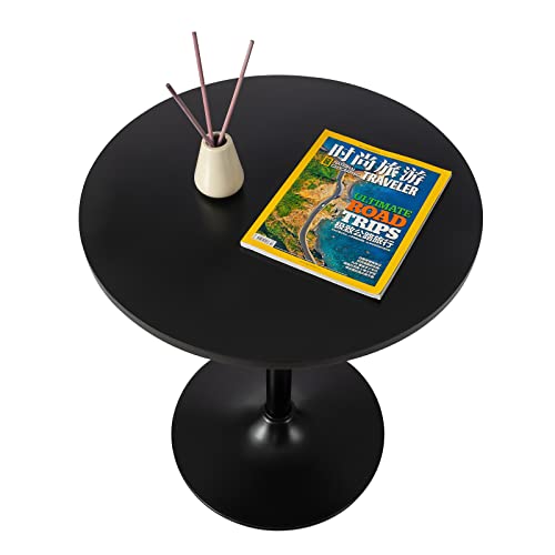 Oristus Φ23.6” Round Pub Bar Table Pub Dining Height Table,Use For Living Room Pub Bistro Kitchen Island(Height Adjustable Range 25.7”- 36”) #TOP5