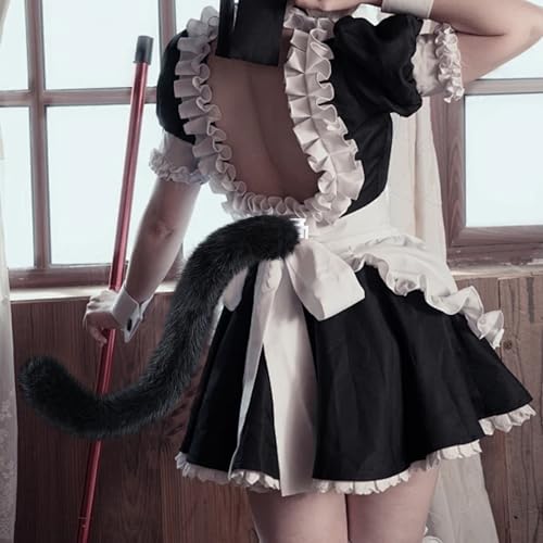 Queue de chat électrique rechargeable costume cosplay Halloween 71 cm - 3