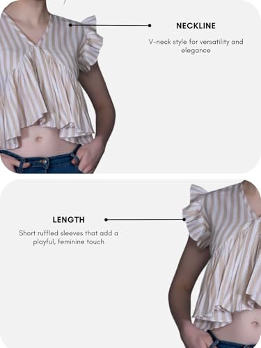 Image of DHRUVI TRENDZ Women's Cotton Regular Fit Top