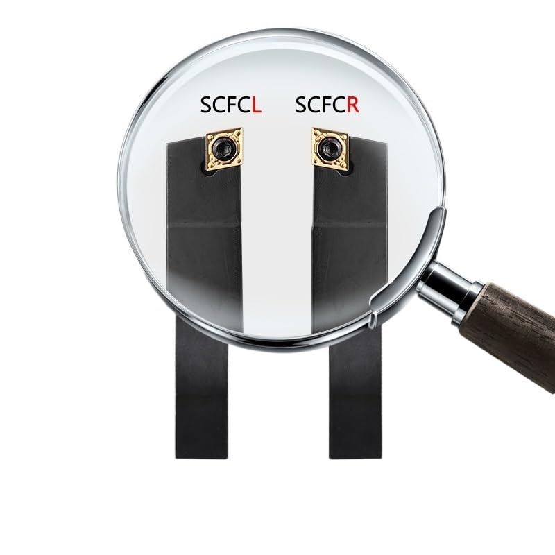 1 szt. Narzędzie tokarskie tokarskie, SCFCR1010 SCFCR1212 SCFCR1616 SCFCR2020 SCFCR2525/3232 Narzędzie tokarskie zewnętrzne Uchwyt narzędzi tokarskich do toczenia rowków(SCFCR2525M12)