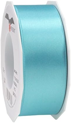 C.E. Pattberg SATIN white gift ribbon, 55 yards for Wrapping Gifts, 0.12 inches width, Ribbon for Decorating & Crafting, Decorative Ribbon for Gifts, for every occasion
