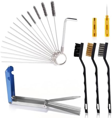 Premium Carburetor Cleaning Kit, Stainless Steel Torch Tip Cleane...