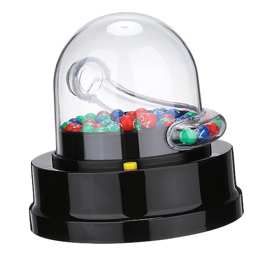 Machine à loto mini pour animer une fête d'adultes sans panne grâce au tirage mécanique portable