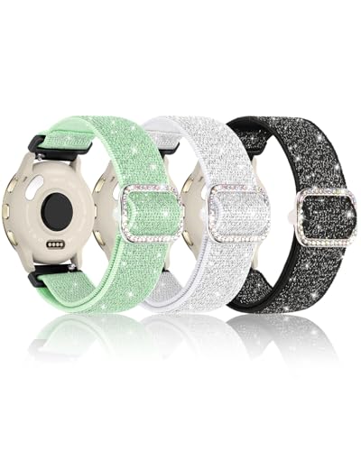 LLLk̂iCoh Garmin Venu 3S/Venu 2S/Vivoactive 4S/Vivomove 3S/Forerunner 255S/ Forerunner 265SohɑΉ 18mm LLSOb^[X