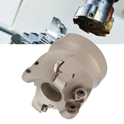 Image of Face Milling Cutter RPMT1204 4 Flutes CNC Milling Tool 40Cr for Metal Processing