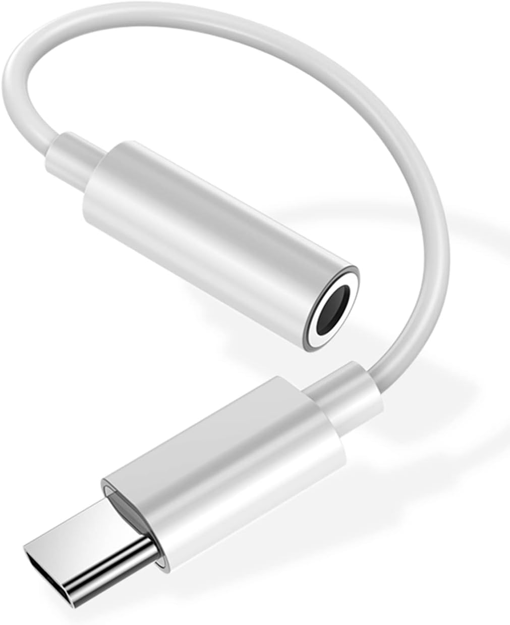 Adaptador de auriculares USB C a jack de 3,5 mm, USB Tipo C Jack Auriculares Aux estéreo Audio convertidor para Samsung Galaxy S22/S21/S20/Ultra Note 20,Huawei P30/P20, Xiaomi, Pixel 4/3/2/XL, OnePlus