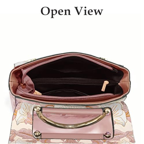 Image of SYGA Women's Cross Border Handbag With Flower Printed Small Square shoulder messenger bag