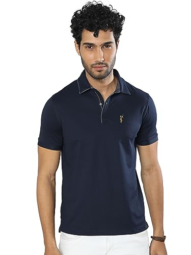Image of STELLERS Men's Premium Softberry Pique Polo T-Shirt | Feather Touch Feel |Regular Fit| Odour Resistant| Anti-Static| Wrinkle Free | Quick Dry | Stretchable | Lightweight | Sweat-Proof