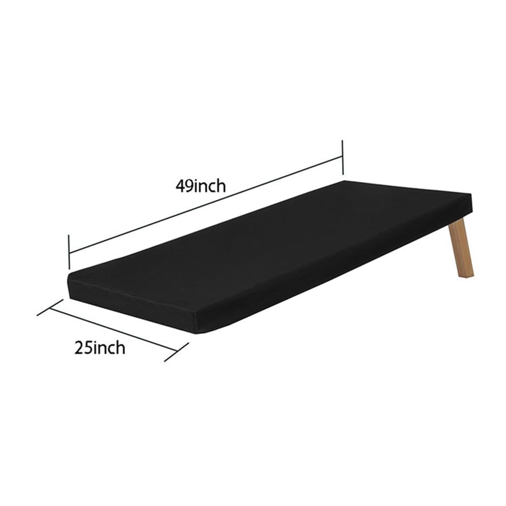1 Housse Anti-Poussière pour Planche de Sac de Sable et Housse de Protection Solaire avec Poche Zippée en Polyester Noir pour Housse de Planche de Cornhole de Taille Standard