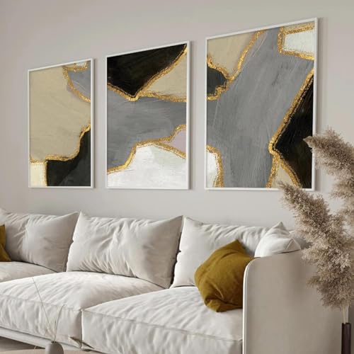 Art mural du milieu du siècle grand format pour sublimer votre salon moderne
