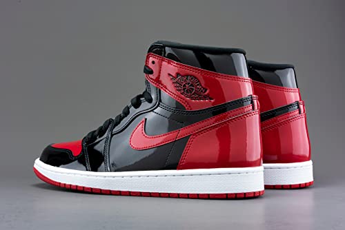 Image of Nike Air Jordan 1 Retro High Og Men's Trainers, Black Red, 8 US