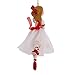 Kurt Adler 5-1/2-Inch Resin Clara Nutcracker Suite Ornament