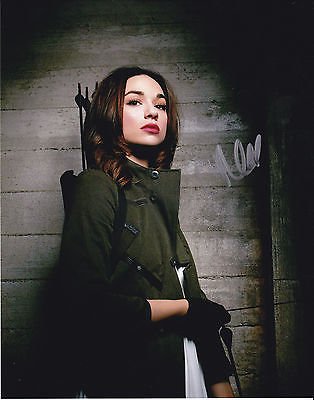 Crystal Reed signed Teen Wolf 8x10 photo W/Coa #2 Allison Argent