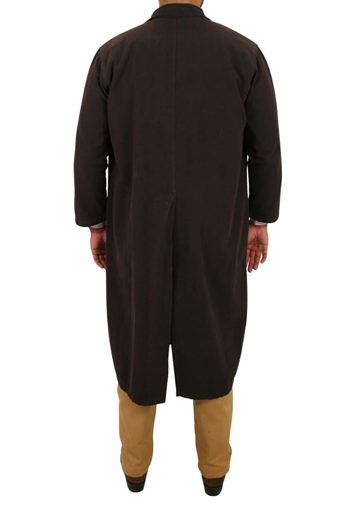 ジャケット・アウター MHL. 13AW Proofed Cotton Duster Coat-M Historical Emporium Men's Classic Cotton Duster M Brown at
