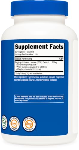 Nutricost DGL Extract Capsules