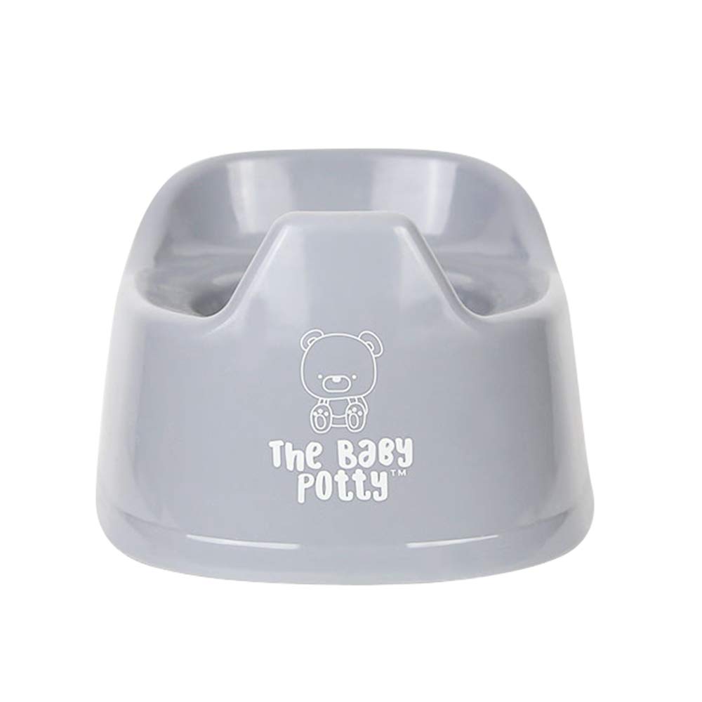 Baby Mini Potty | Early Potty Training | Elimination Communication | Portable & Lightweight | Promotes Independence | Child Training Toilet (Gray)