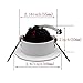 ZDPCYT recessed Downlight 3W 110V Dimmable mini cabinets spotlights Soft White Bookcase Lighting 3000K-3500K Closet Lighting Cutout 53mm (No Junction Box)