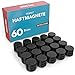 Produktbild MrMag® 60 Magnete für Magnettafel | Starke Whiteboard- & Kühlschrank-Magnete | 18x4mm | Haftmagnete inkl. Klebepunkte
