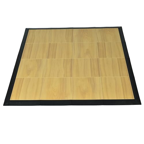 Greatmats Portable Dance Floor 4x4 Ft Kit, Tap Dance 16 Pack (Maple)