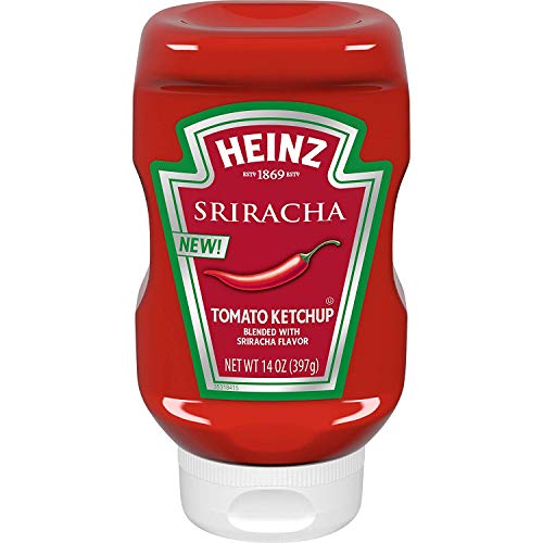 Image of Heinz Sriracha Tomato Ketchup Blended with Sriracha Sauce (6 ct Pack, 14 oz Bottles)